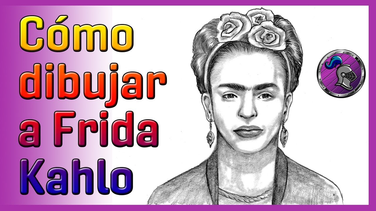 👄Cómo dibujar a FRIDA KAHLO👄 How to draw FRIDA KAHLO✏️😘 - thptnganamst.edu.vn