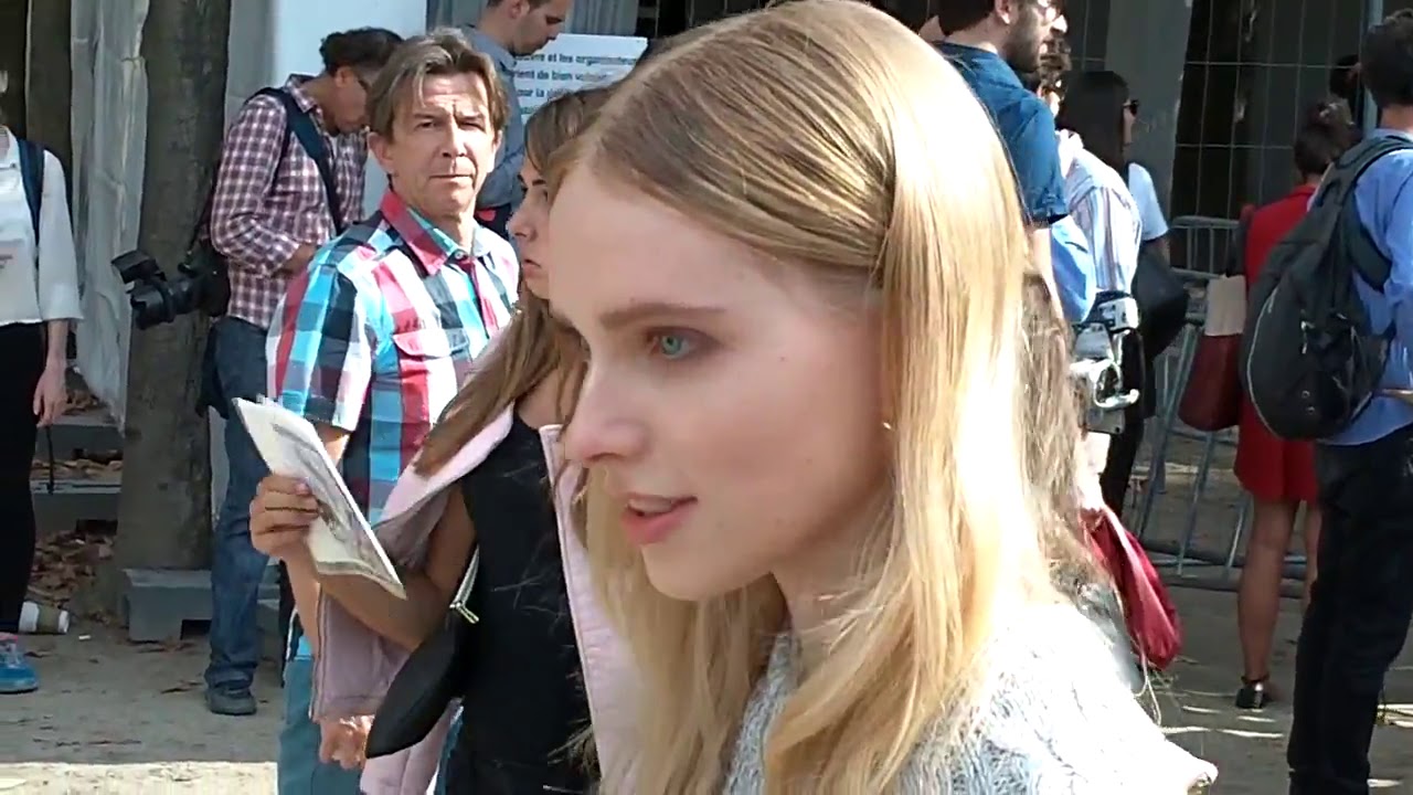 Models Larissa MARCHIORI, Valery KAUFMAN etc @ show Valentino Paris Fashion Week 30 September 2014