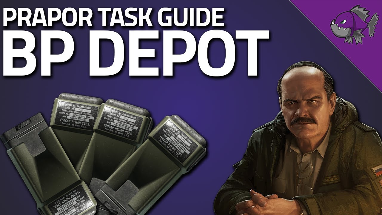 BP Depot - Prapor Task Guide - Escape From Tarkov - YouTube