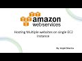 AWS Labs: Hosting multiple website on single EC2 | Cloud computing| EC2 free tier | AWS Tutorial |