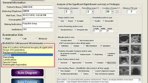 Breast Ultrasound Structured Reporting Software.wmv