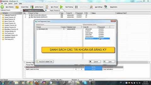 Hướng dẫn quản lý tài khoản trong Ultraposter 2.0