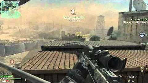 Sora723 - MW3 - 4 ks Sniping Like a Boss