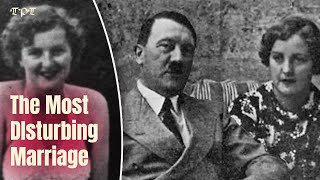 Hitler and Eva Braun's disturbing wedding