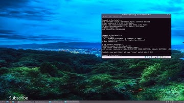Install Archlinux. part-1