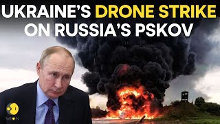 Russia-Ukraine War LIVE: Drone strike in Russia's Pskov damages heavy transport planes | WION LIVE screenshot 1