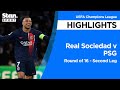 Real Sociedad  v PSG Highlights | 2023-24 | UEFA Champions League image