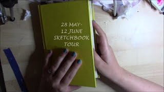 Yellow Sketch Book Update 28 MAY - 12 JUNE