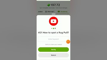 SEED video code⛔#21 How to spot a Rug⛔#seeds #tech #trending #shorts #youtube