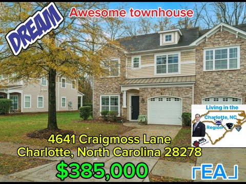 4641 Craigmoss Lane, Charlotte, NC home video tour