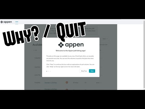 Why I quit Appen Contriburo Portal? Part-Time Flexible Jobs