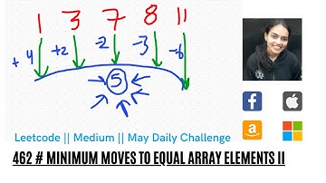 Leetcode 462. Minimum Moves to Equal Array Elements II