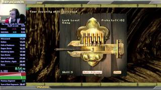 Oblivion Any% no OoB speedrun in 29:12 (36:11 RTA)
