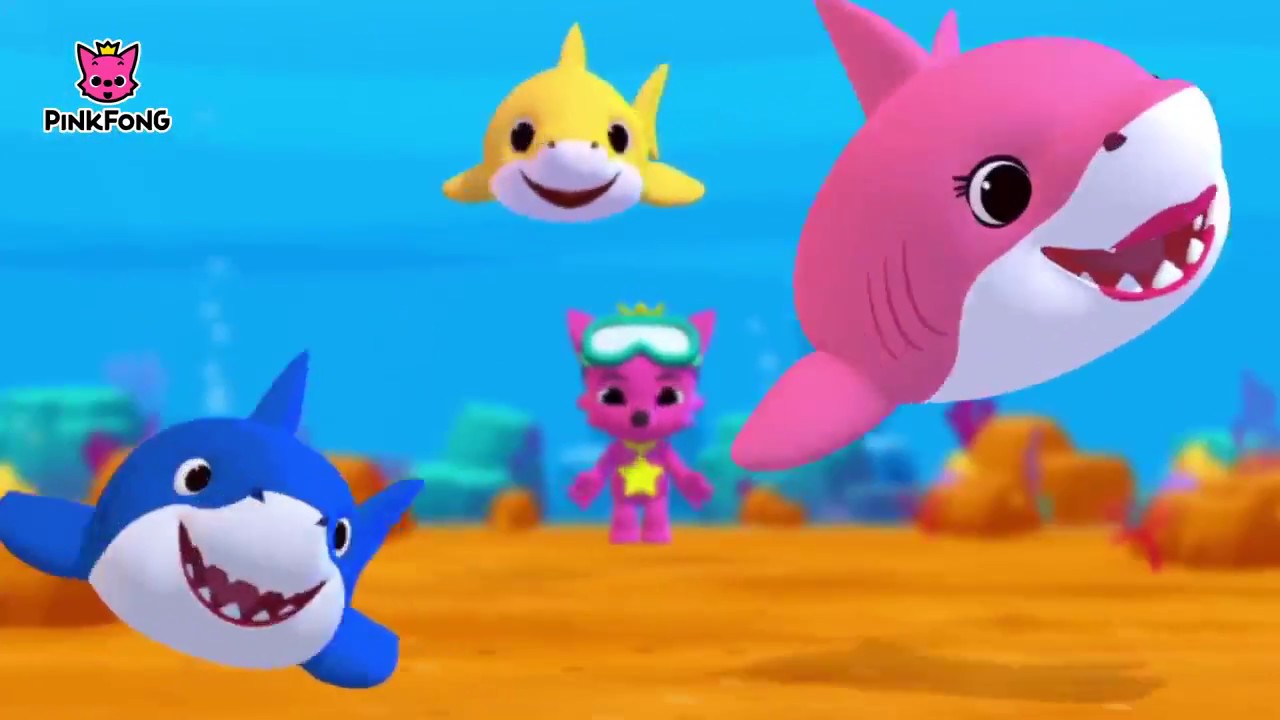 Baby shark pinkfong где послушать. Бейби Шарк Пинкфонг. Baby Shark pinkfong1 час. Пинкфонг акулёнок. Пинкфонг и хоги.