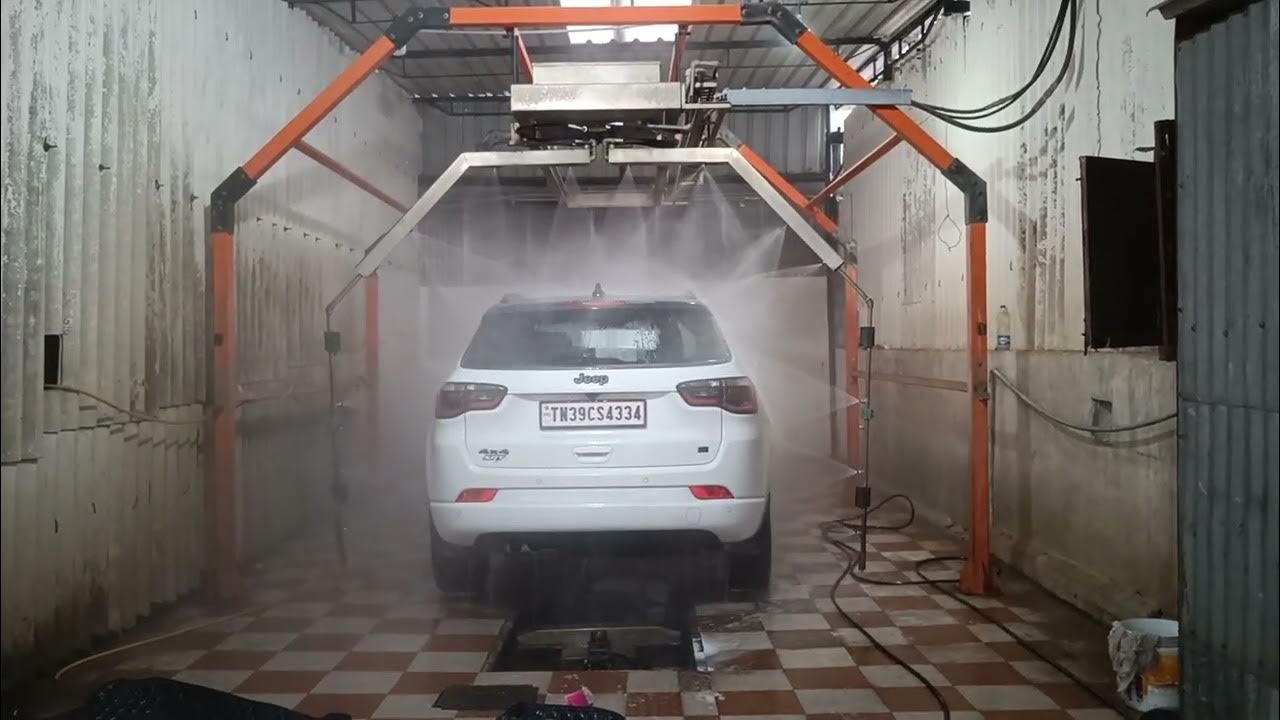 AUTOMATIC CAR WASH @ PARK-IN CALL 7373412300 - YouTube