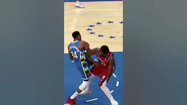 Giannis vs Embiid 🔥 #shorts - DayDayNews