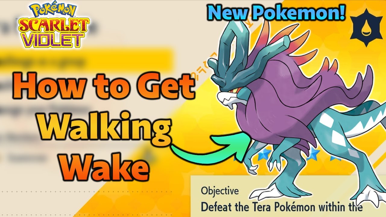 How To Get Walking Wake In Pokemon Scarlet And Violet GBA 