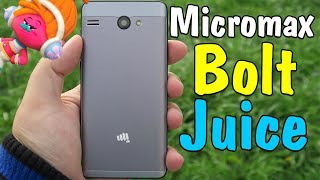 Хороший дешевый телефон Micromax Bolt Juice ОБЗОР