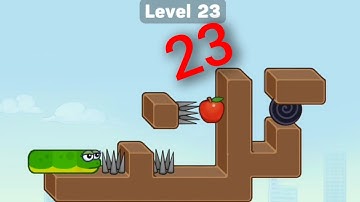 Snake Puzzle Slither to Eat gameplay walkthrough New game 23