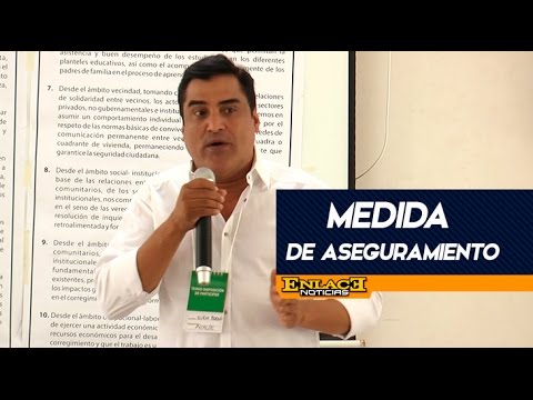 Medida de aseguramiento contra Elkin Bueno