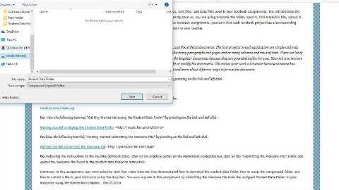 Downloading Student Data Files