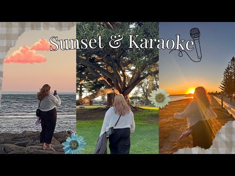 Vlog 20: Went to the beach before sunset 🌅 + (BTS Pop-up 💜 & Karaoke 🎤) | Mc Maniego 🦋