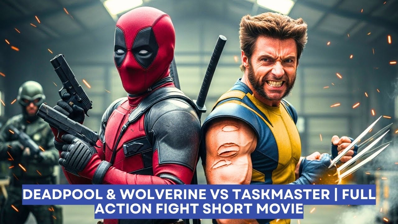 Wolverine Taskmaster Deadpool & Wolverine vs Taskmaster | Full Action Fight Movie #superhero ...