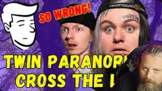 Twin Paranormal debunked by a new face. The Side Eye Guy