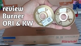 Rinnai Stove Brass Burner Review: Original vs. Knockoff