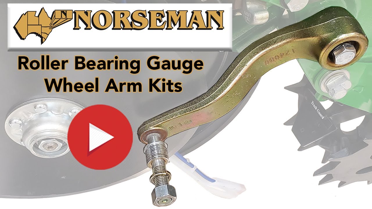 Norseman Roller Bearing Gauge Wheel Arm Kits Outlasts Competition