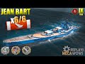 Jean Bart 6/6 Kills &amp; 138k Damage | World of Warships Gameplay 4k