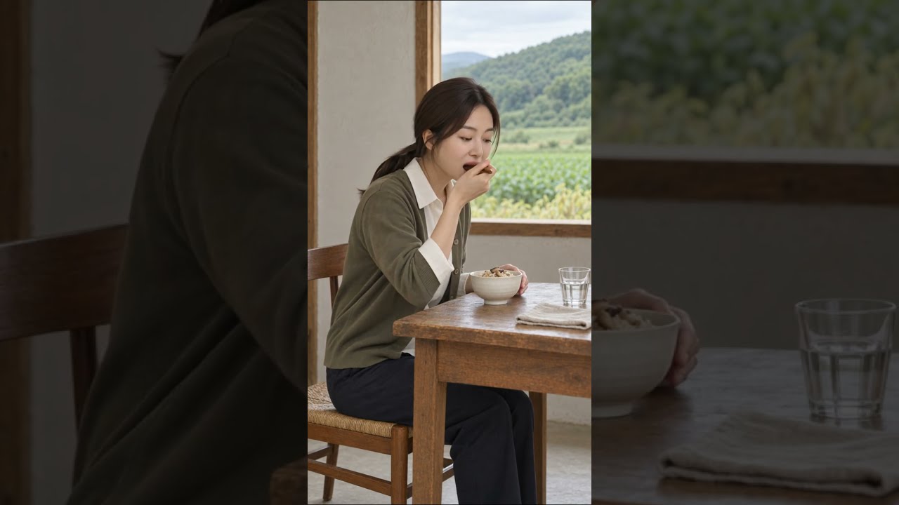 가을바람과 따뜻한 버섯솥밥 레시피 숏폼 썸네일
