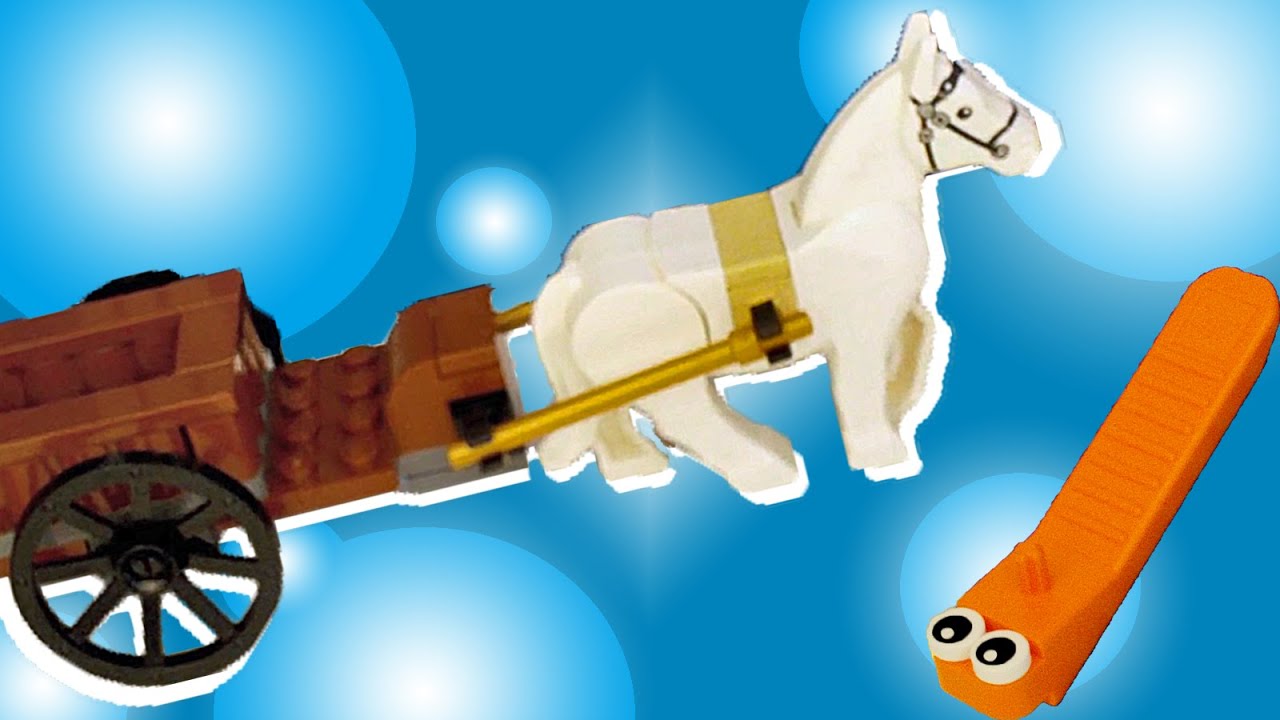 This is a horse wagon - Lego Horse Wagon Build | Workshop #2 - YouTube