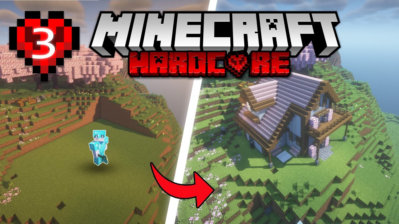 I Built The Ultimate Base in Minecraft Hardcore (#3) - YouTube