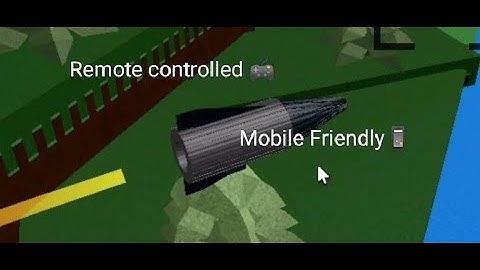 Remote Controlled Missile Tutorial (Mobile Friendly) | Build A Boat For Treasure