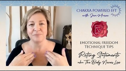 Rating EFT Statements - The no.1 tool for effective tapping - EFT with Jen-Maree