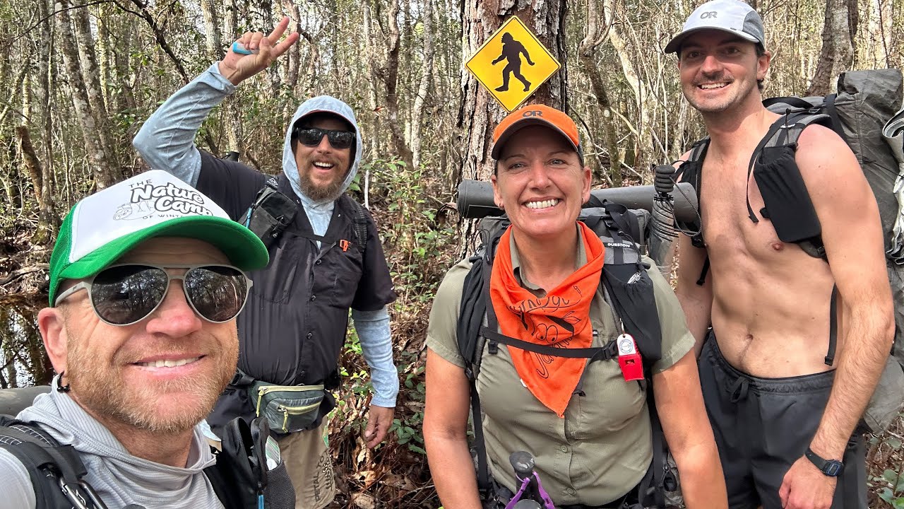 Флоридская тропа; от Сент-Маркса до национального леса Апалачикола.