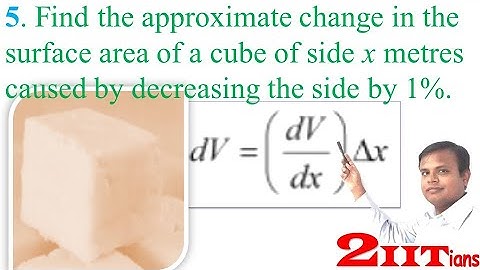 Application of Derivatives Exercise 6.4 Q5 NCERT Class XII | IIT JEE