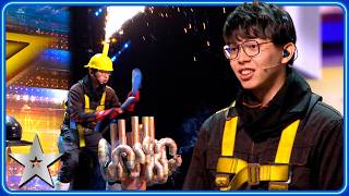 This Act Turns Into A Human Firework Auditions Bgt 2026