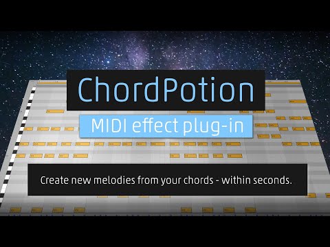 ChordPotion MIDI effect transforms your chords