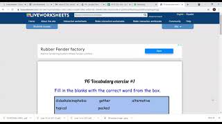 How to create custom link in liveworksheets.com