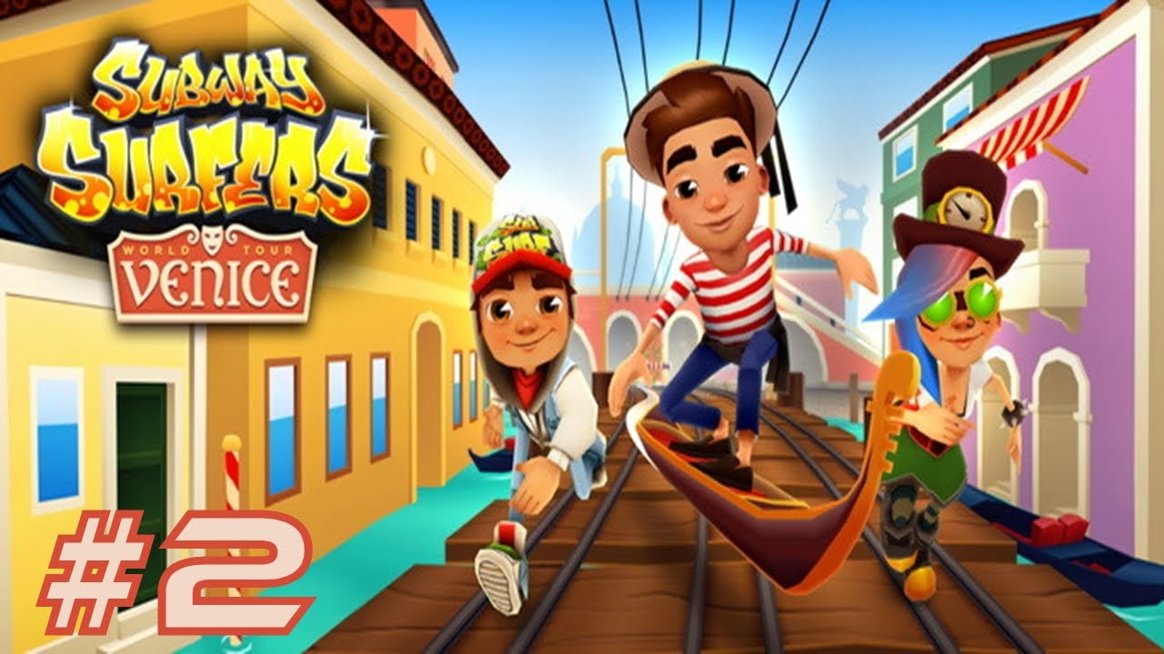 Subway Surfers: Venice - Samsung Galaxy S6 Edge Gameplay #2