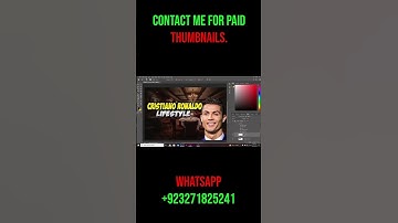 TEch Thumbnail Tutorial In #thumbnail photoshop #shorts #short #photoshop #youtubethumbnail