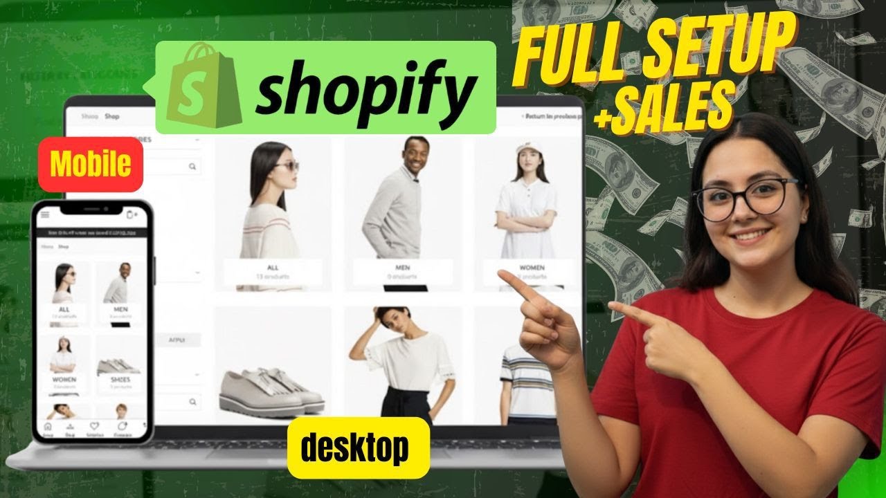 How to create shopify website Step by Step? (+Sales strategies💰 ...