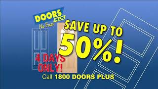 Doors Plus "Door Buster Door Sale" ad (2011)