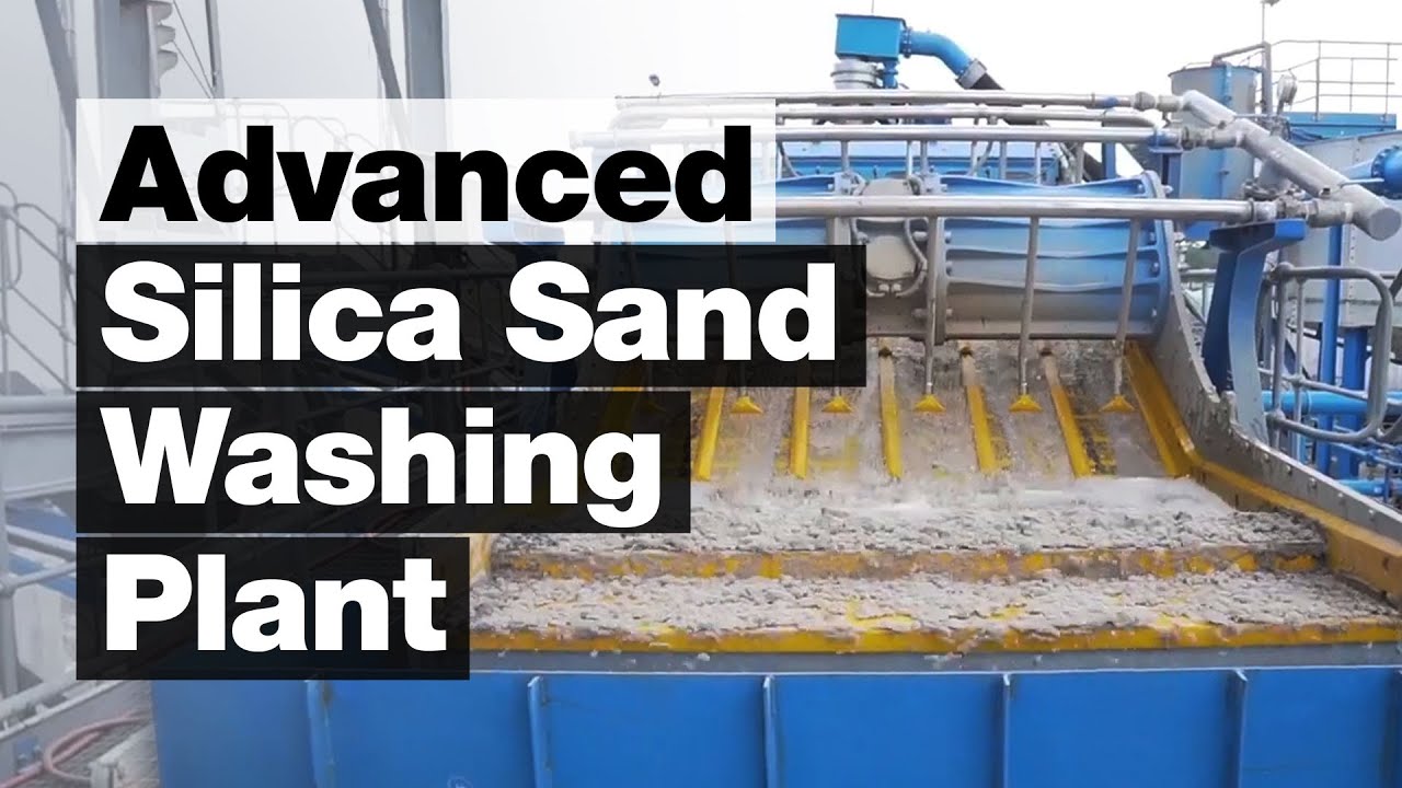 Silica Sand Washing Plant: Glass & Foundry Grade Sand Vietnam - YouTube