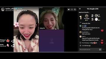 Livestream của chị Tóc Tiên feat Chè Bè, 2thy, Bé Liên