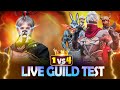 UP ARMY GUILD TEST free fire live guild test | UP FAIZAN LIVE