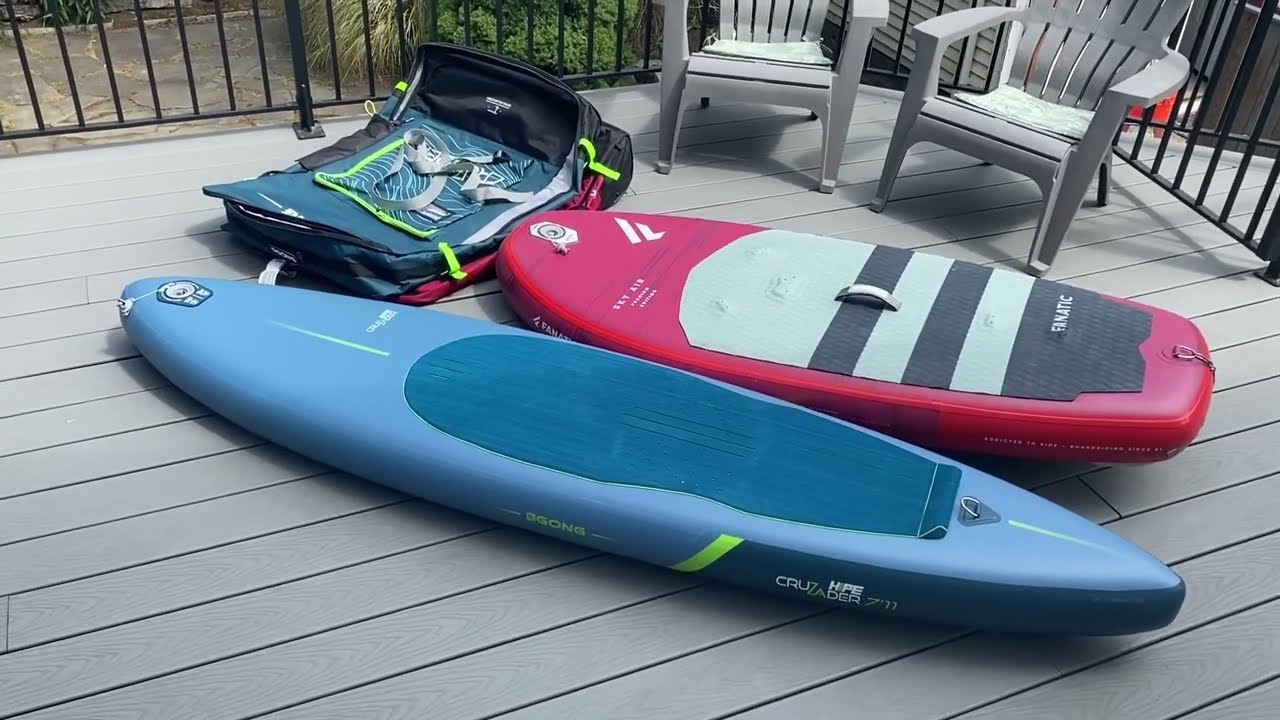 2023 Gong - Hipe Cruzader review/comparison with Fanatic Sky Air