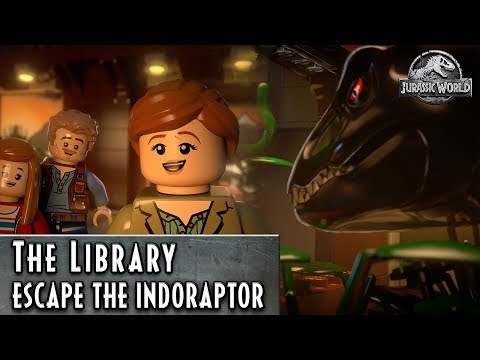 LEGO Jurassic World – Escape the Indoraptor – The Library